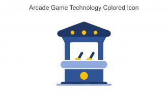 Arcade Game Technology Colored Icon In Powerpoint Pptx Png And Editable Eps Format