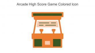 Arcade High Score Game Colored Icon In Powerpoint Pptx Png And Editable Eps Format