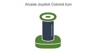 Arcade Joystick Colored Icon In Powerpoint Pptx Png And Editable Eps Format
