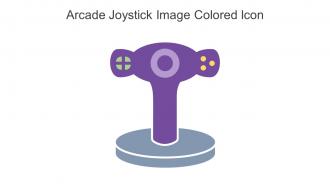 Arcade Joystick Image Colored Icon In Powerpoint Pptx Png And Editable Eps Format