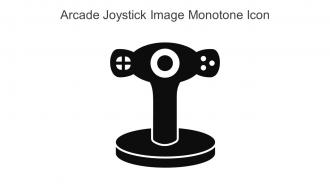 Arcade Joystick Image Monotone Icon In Powerpoint Pptx Png And Editable Eps Format
