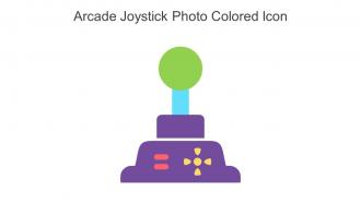 Arcade Joystick Photo Colored Icon In Powerpoint Pptx Png And Editable Eps Format