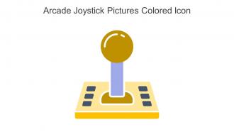 Arcade Joystick Pictures Colored Icon In Powerpoint Pptx Png And Editable Eps Format