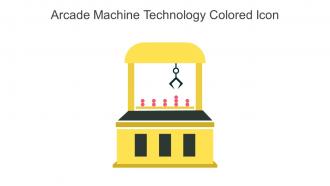Arcade Machine Technology Colored Icon In Powerpoint Pptx Png And Editable Eps Format