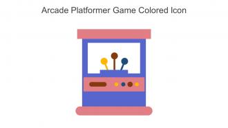 Arcade Platformer Game Colored Icon In Powerpoint Pptx Png And Editable Eps Format