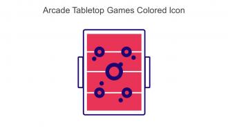 Arcade Tabletop Games Colored Icon In Powerpoint Pptx Png And Editable Eps Format