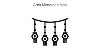 Arch Monotone Icon In Powerpoint Pptx Png And Editable Eps Format
