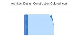 Architect Design Construction Colored Icon In Powerpoint Pptx Png And Editable Eps Format