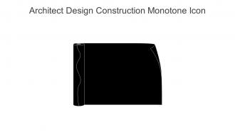 Architect Design Construction Monotone Icon In Powerpoint Pptx Png And Editable Eps Format