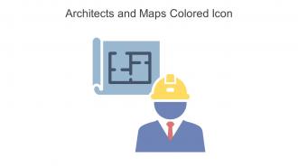 Architects And Maps Colored Icon In Powerpoint Pptx Png And Editable Eps Format
