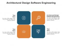 Architectural design software engineering ppt powerpoint presentation outline shapes cpb