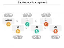Architectural management ppt powerpoint presentation file designs cpb