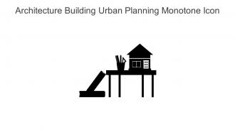 Architecture Building Urban Planning Monotone Icon In Powerpoint Pptx Png And Editable Eps Format