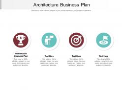 Architecture business plan ppt powerpoint presentation portfolio themes cpb