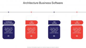 Architecture Business Software In Powerpoint And Google Slides Cpb