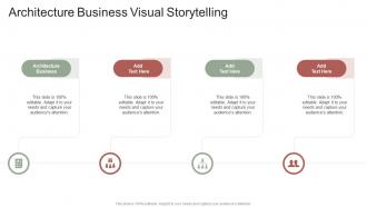 Architecture Business Visual Storytelling In Powerpoint And Google Slides Cpb