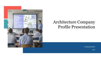 Architecture Company Profile Presentation PPT Guidelines AT