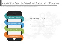 Architecture councils powerpoint presentation examples