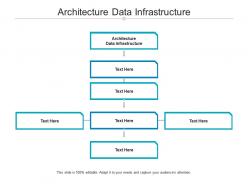 Architecture data infrastructure ppt powerpoint presentation model visuals cpb