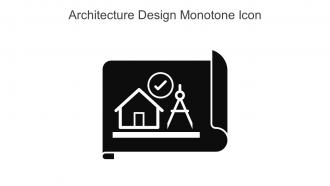 Architecture Design Monotone Icon In Powerpoint Pptx Png And Editable Eps Format