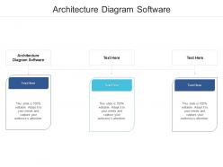 Architecture diagram software ppt powerpoint presentation model introduction cpb