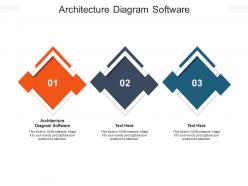 Architecture diagram software ppt powerpoint presentation visual aids example 2015 cpb