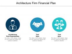 Architecture firm financial plan ppt powerpoint presentation model outfit cpb