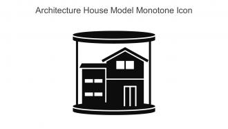 Architecture House Model Monotone Icon In Powerpoint Pptx Png And Editable Eps Format