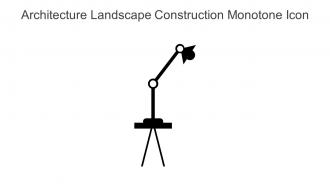 Architecture Landscape Construction Monotone Icon In Powerpoint Pptx Png And Editable Eps Format
