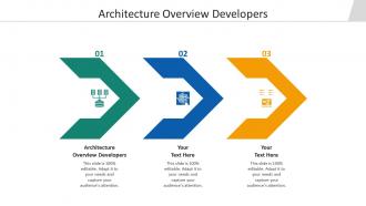 Architecture overview developers ppt powerpoint presentation diagram ppt cpb
