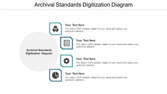 Archival standards digitization diagram ppt powerpoint presentation icon graphic images cpb