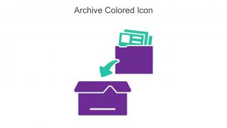 Archive Colored Icon In Powerpoint Pptx Png And Editable Eps Format