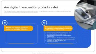 Are Digital Therapeutics Products Safe Ppt Powerpoint Presentation Deck
