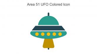 Area 51 UFO Colored Icon In Powerpoint Pptx Png And Editable Eps Format