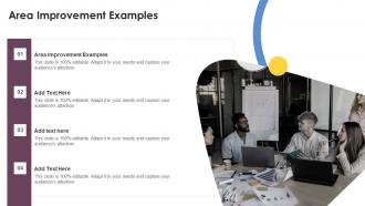 Area Improvement Examples In Powerpoint And Google Slides Cpb