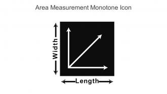 Area Measurement Monotone Icon In Powerpoint Pptx Png And Editable Eps Format