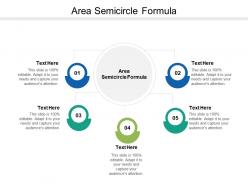 Area semicircle formula ppt powerpoint presentation icon ideas cpb
