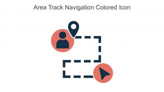 Area Track Navigation Colored Icon In Powerpoint Pptx Png And Editable Eps Format