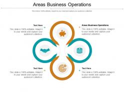 Areas business operations ppt powerpoint presentation icon outline cpb