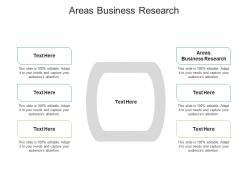 Areas business research ppt powerpoint presentation infographics deck cpb