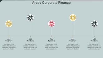 Areas Corporate Finance In Powerpoint And Google Slides Cpb