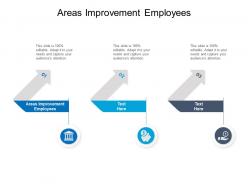 Areas improvement employees ppt powerpoint presentation inspiration guide cpb