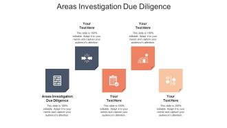 Areas investigation due diligence ppt powerpoint presentation layouts ideas cpb