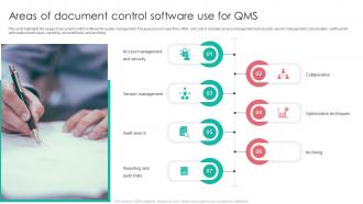 Areas Of Document Control Software Use For QMS