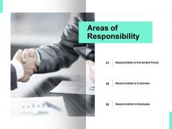 Areas of responsibility opportunity ppt powerpoint presentation icon template