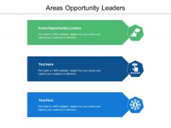 Areas opportunity leaders ppt powerpoint presentation professional infographics cpb