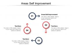 Areas self improvement ppt powerpoint presentation outline graphics tutorials cpb
