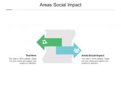 Areas social impact ppt powerpoint presentation infographics aids cpb