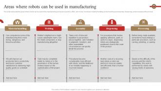Areas Where Robots Can Be Used In Manufacturing 3d Printing In Manufacturing