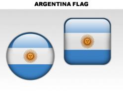 Argentina country powerpoint flags
